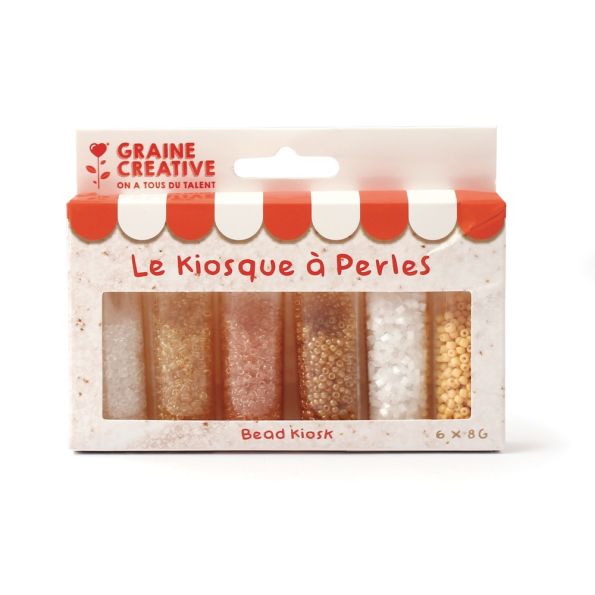Le Kiosque à Perles Coquillage 6 couleurs