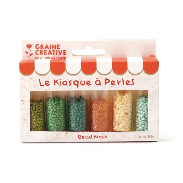 Le Kiosque à Perles Jungle 6 couleurs