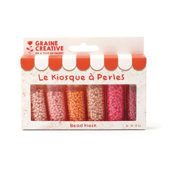 Le Kiosque à Perles Lipstick 6 couleurs