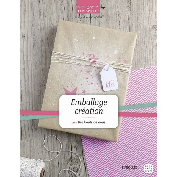 Livre Emballage création par Des bouts de nous
