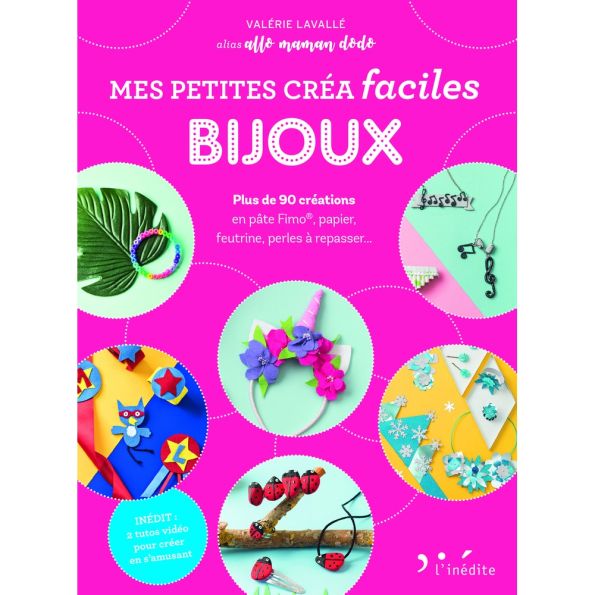 Livre Mes petites créa faciles Bijoux - Plus de 90 créations