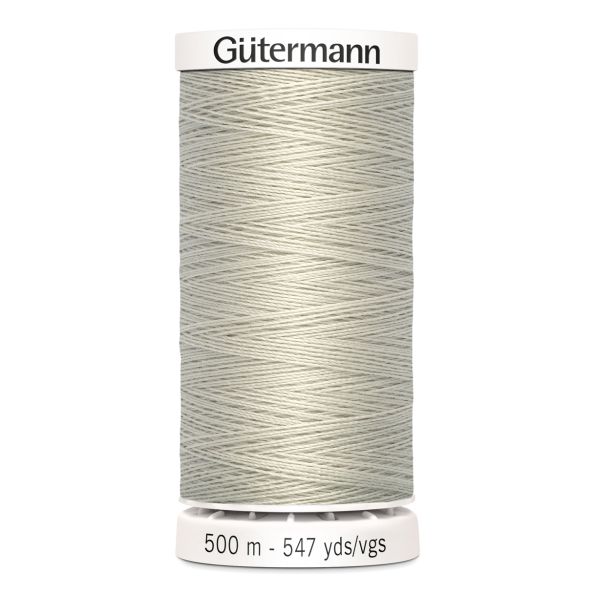 Fil Gütermann Pour tout coudre 500m - Mastic