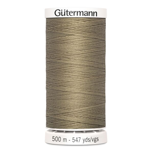 Fil Gütermann Pour tout coudre 500m - Beige foncé