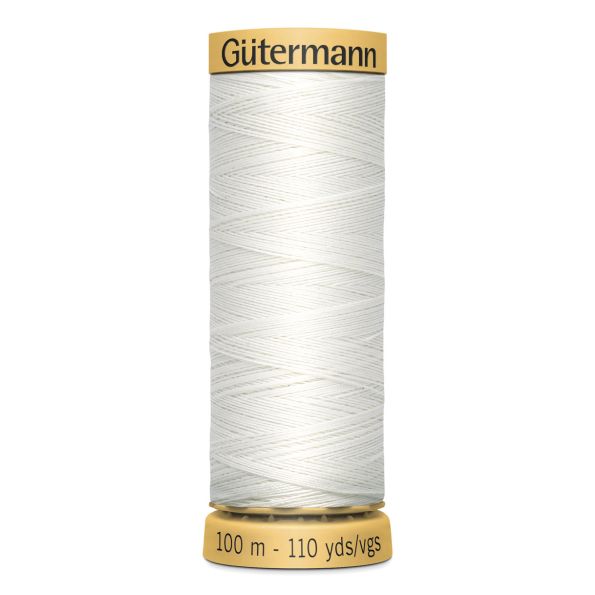 Fil à coudre Gütermann Coton naturel 100m - 5709