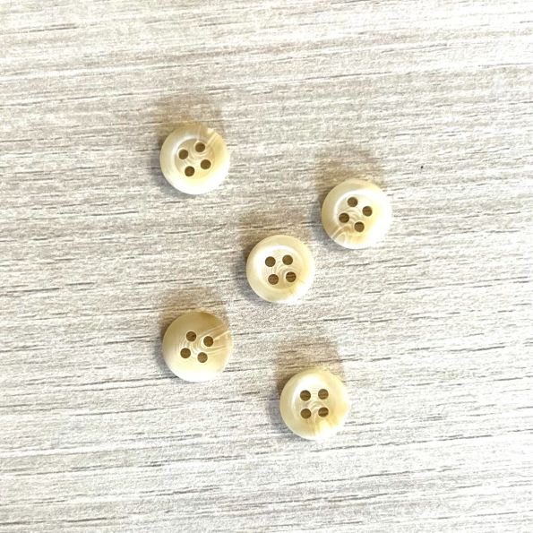 Boutons Craftine Box Rentrée été indien 2023 - Sachet de 5 boutons 10mm