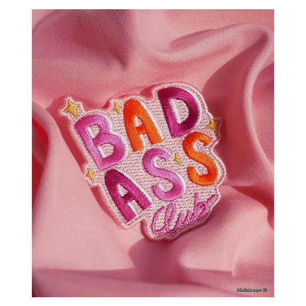 Ecusson Thermocollant Badass Club