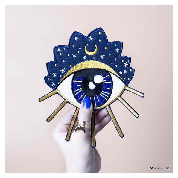 Ecusson Thermocollant Oeil XL