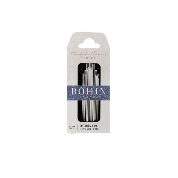 Aiguilles à coudre spéciales Jeans N°5/7 Bohin x12