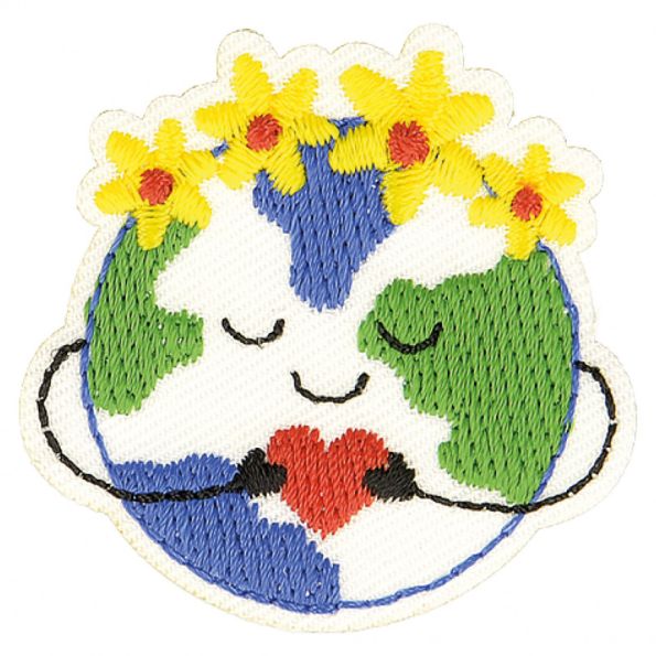 Ecusson Thermocollant Eco Friendly - Terre