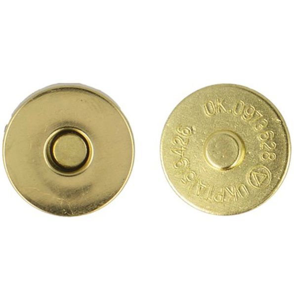 Fermoir magnétique Or 19 mm X2