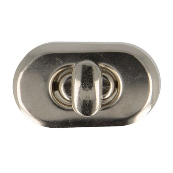 Tourniquet pour sac Argent 37*21 mm