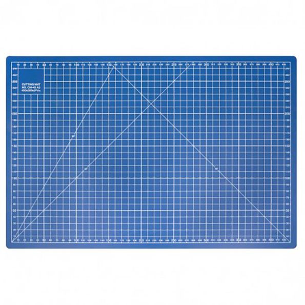 Planche de découpe PVC Bleu - 90 x 60 cm