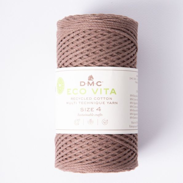 Cordon de Coton recyclé Eco Vita Taille 4 DMC - Cappuccino