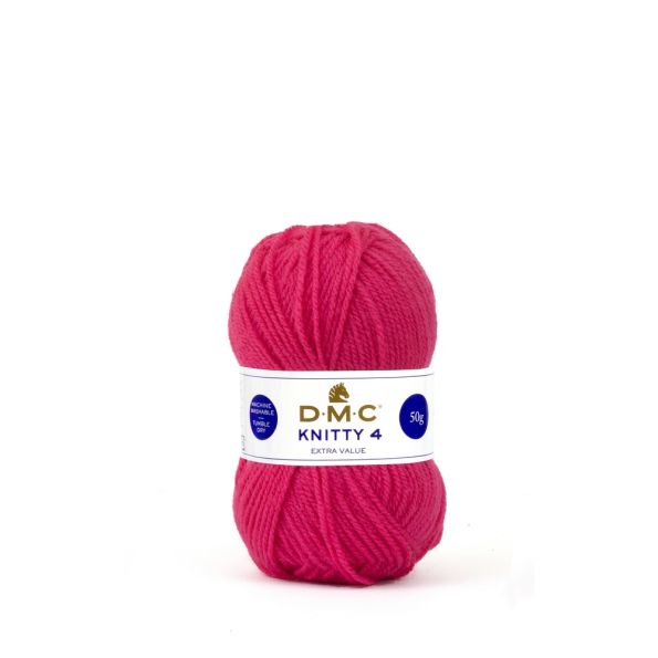 Fil à tricoter Knitty 4 DMC Fuschia N° 944