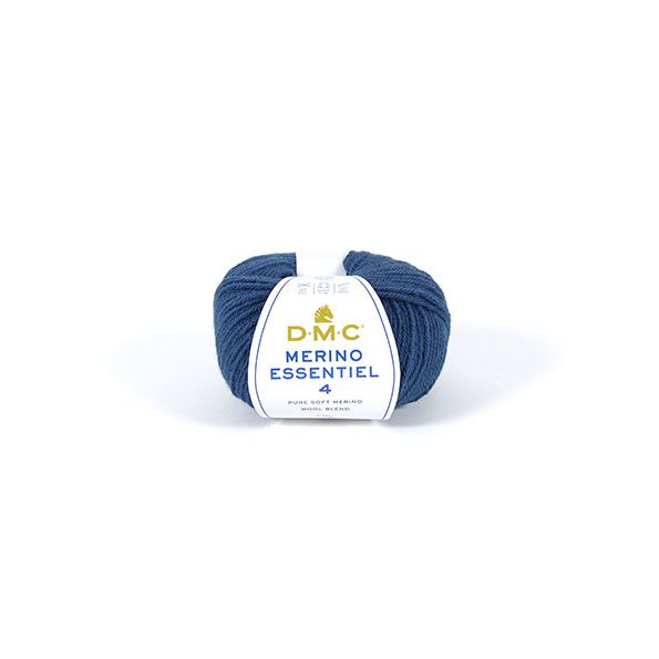 Fil Laine Essentiel 4 Merino DMC - Bleu