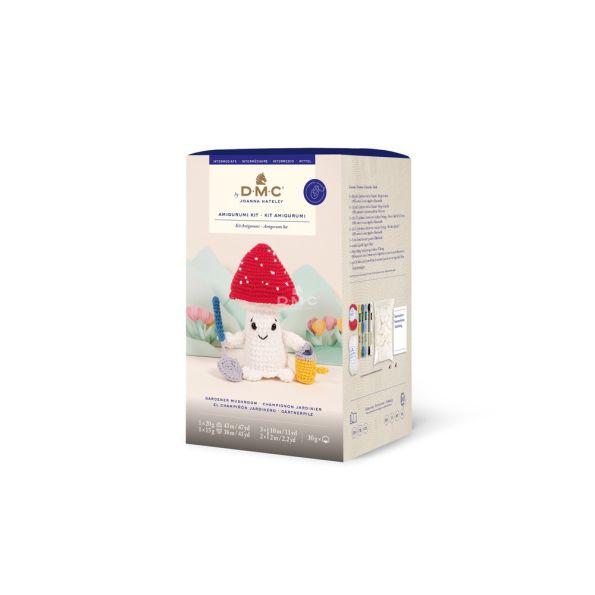 KIT AMIGURUMI CHAMPIGNON JARDINIER DMC