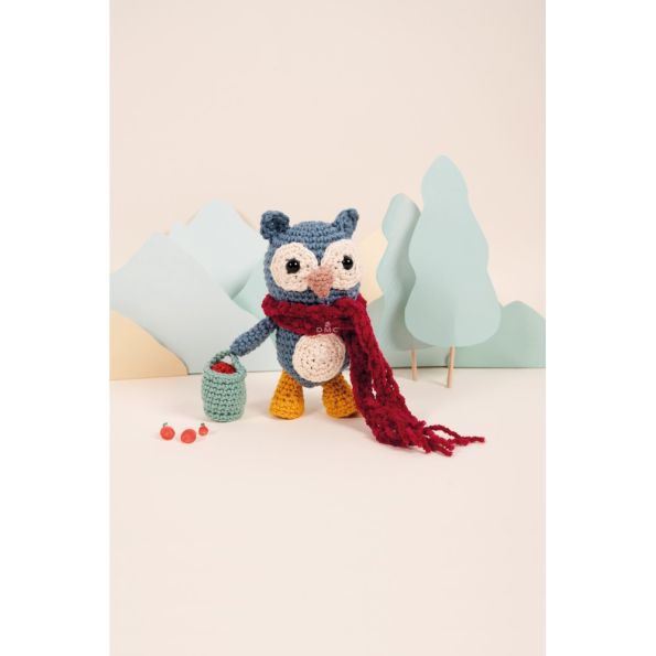 KIT AMIGURUMI HIBOU AU POTAGER DMC