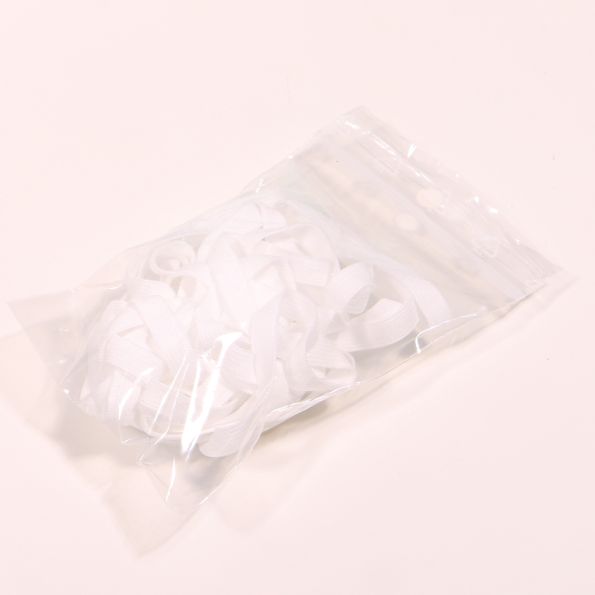 Elastique Craftine Box Hiver Pop 2022 Blanc - 7mm x 3 m