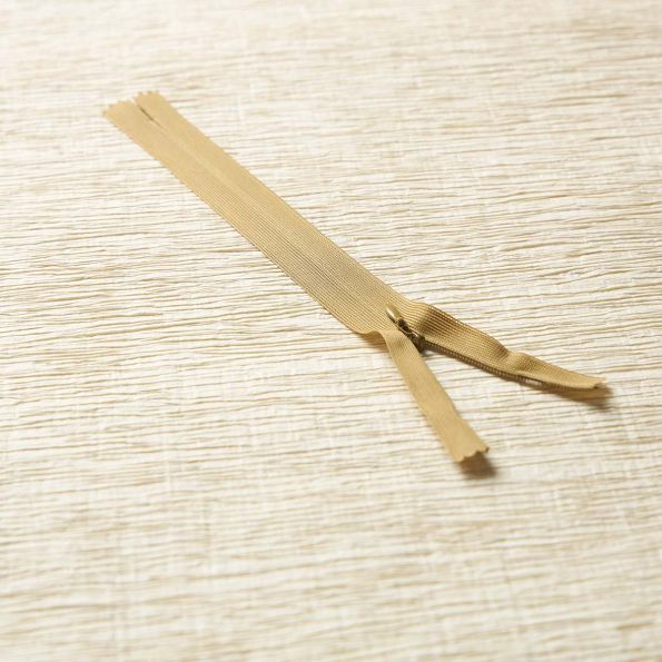 Fermeture invisible Craftine Box Minuit Doré - 22 cm