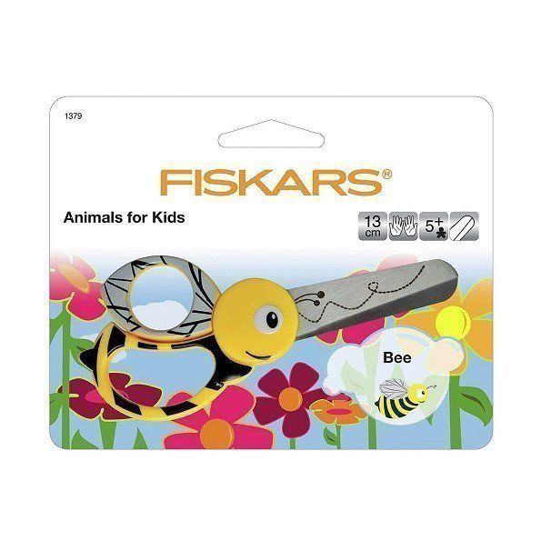 Ciseaux Enfants Fiskars Abeille 13 cm droitiers/gaucher