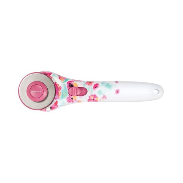 Cutter Rotatif Fiskars Droit Fashion Fleur diam. 45 mm