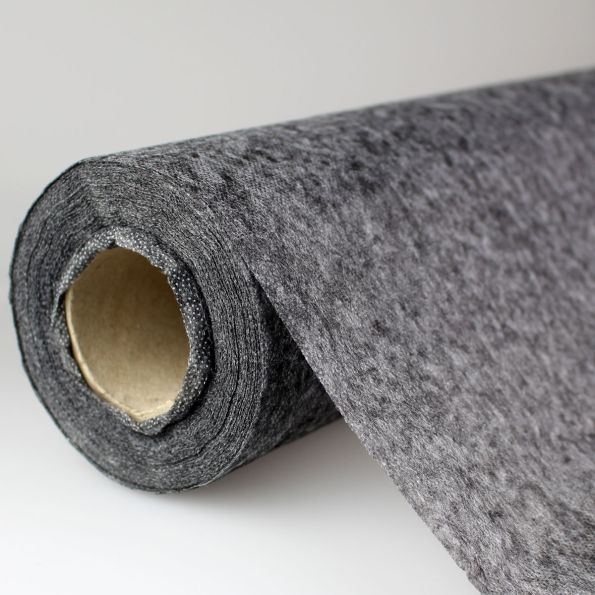 Entoilage thermocollant Anthracite - Par 10 cm