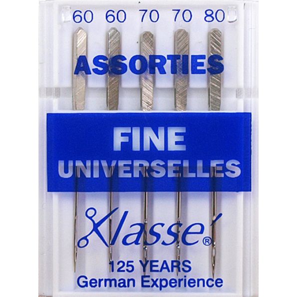 Aiguilles Machine Fines Universelles assorties - Klassé