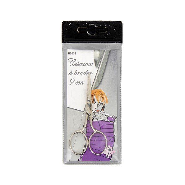 Ciseaux à broder Filea tout métal 9 cm