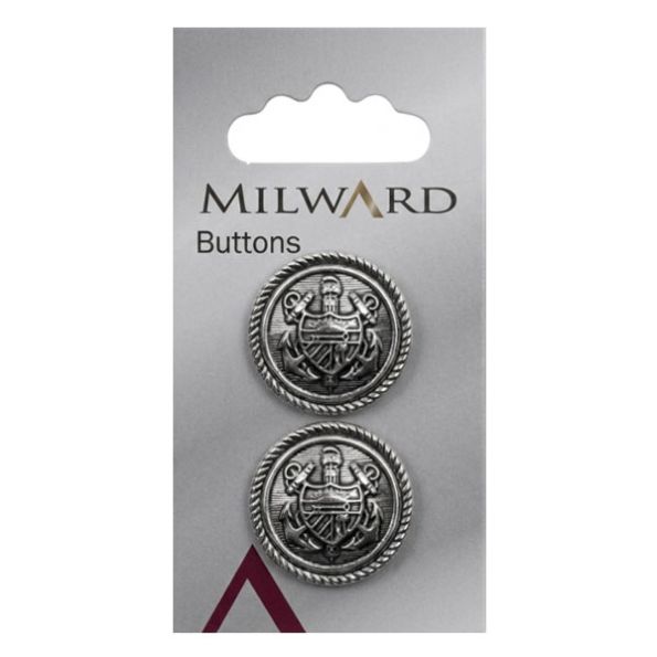 Bouton Milward Bouclier 22 mm x2