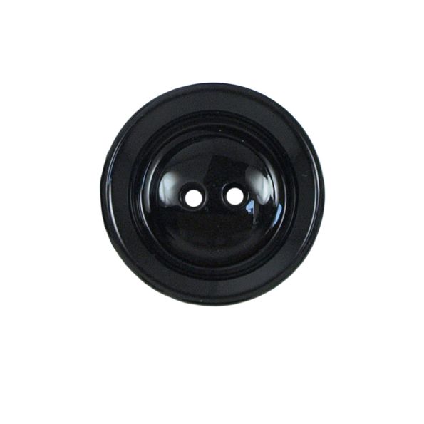 Bouton cuvette Jeanne 27 mm - Noir