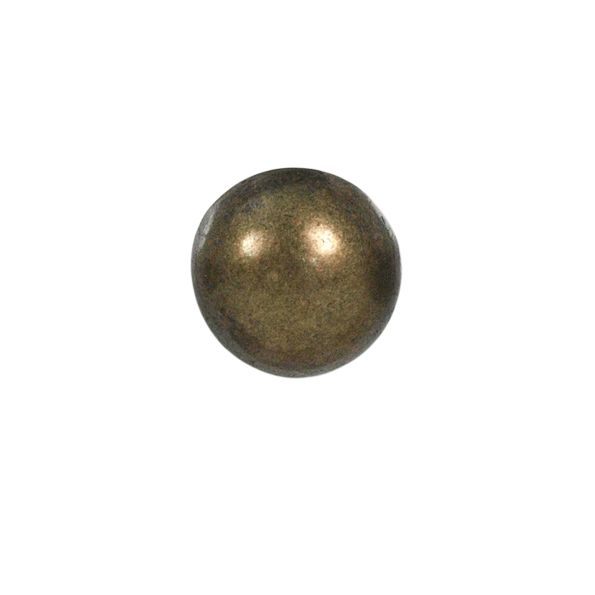 Bouton Gustav demi-sphère 18mm - Bronze