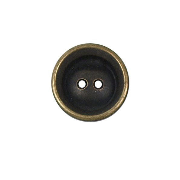 Bouton cuvette Jeanne 22 mm - Bronze