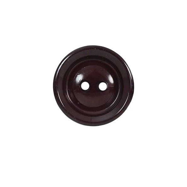 Bouton cuvette Jeanne 22 mm - Prune