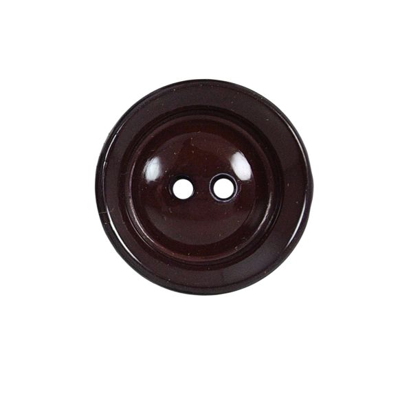 Bouton cuvette Jeanne 27 mm - Prune