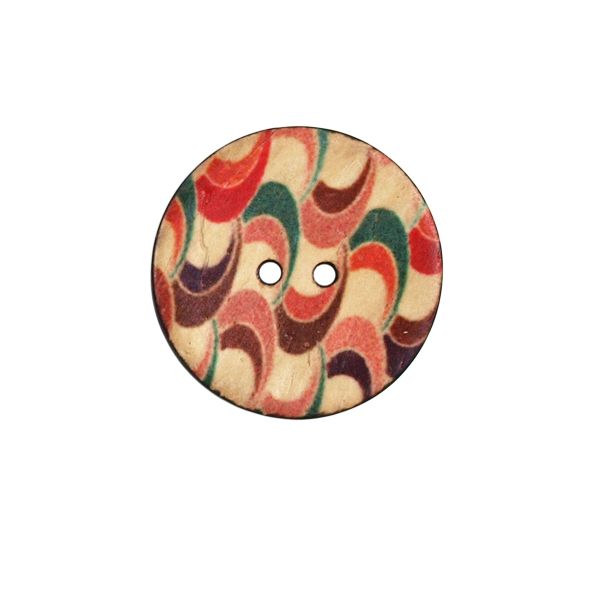 Bouton bois Vanessa 25 mm