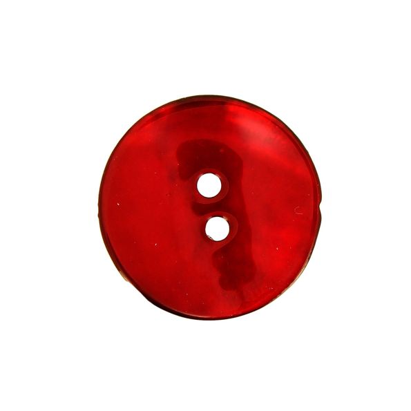Boutons nacré 27 mm - Ecarlate
