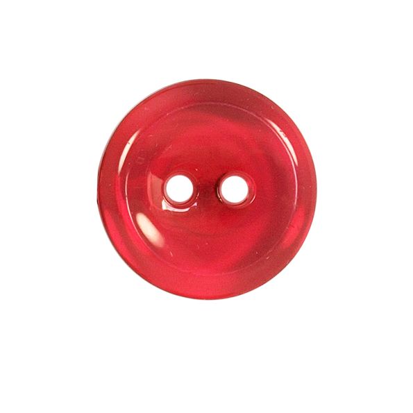 Bouton Cristobal transparent 27 mm - Rose