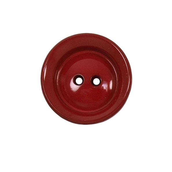 Bouton cuvette Jeanne 27 mm - Rouge
