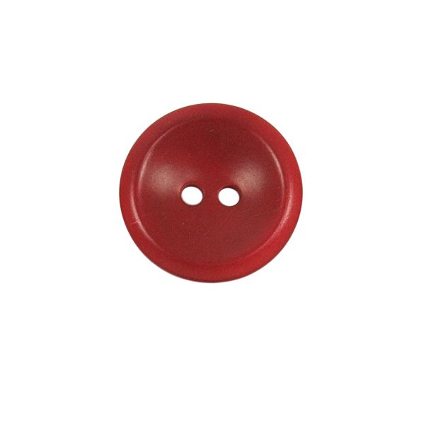 Bouton Carlota incurvé 22 mm - Rouge
