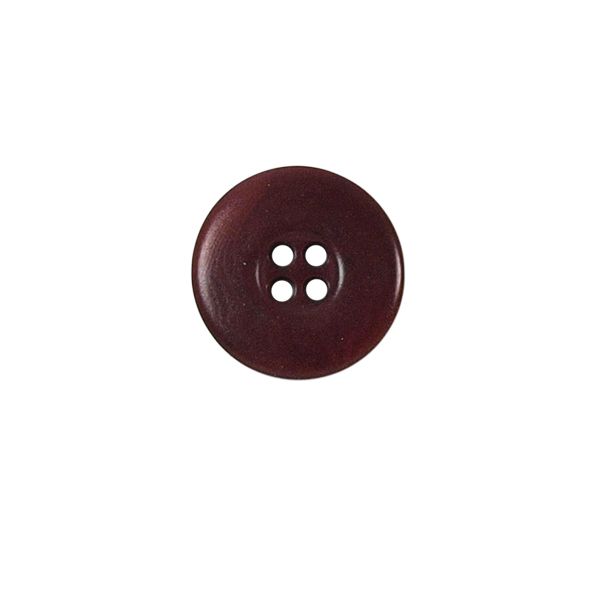 Bouton incurvé Carolina 18 mm - Bordeaux