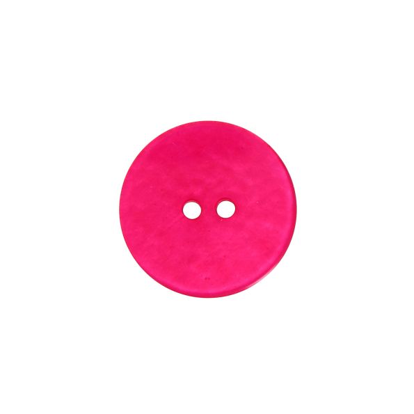 Bouton effet froissé 18 mm - Rose