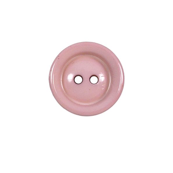 Bouton cuvette Jeanne 22 mm - Rose clair