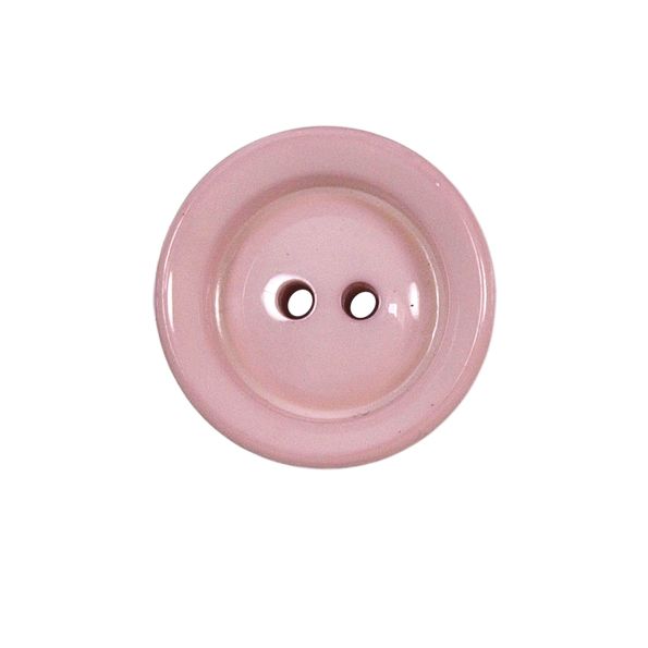 Bouton cuvette Jeanne 27 mm - Rose clair