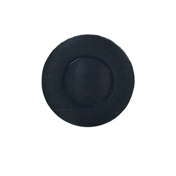 Bouton Lewis fines rayures 27 mm - Bleu marine