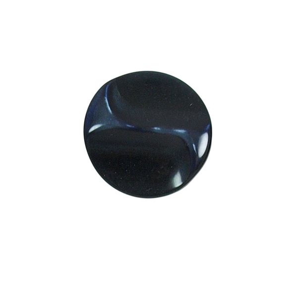 Bouton Calvin relief 22 mm - Noir