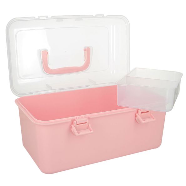 Boîte de rangement voyage Care & Create - Rose