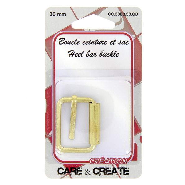 Boucle de ceinture et sac 30 mm Or - Care & Create