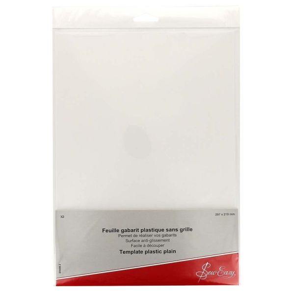 Feuilles de Gabarit Sew Easy x2