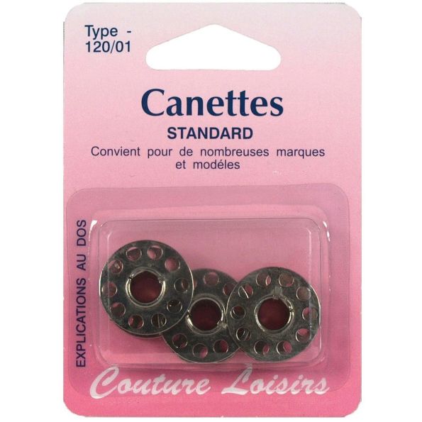 Canettes universelles métal 15k x3
