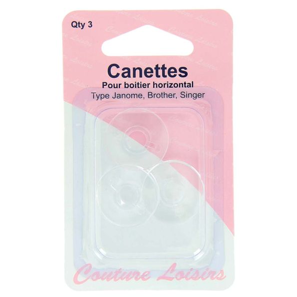 Canette pour boitier horizontal type Singer - 120/14